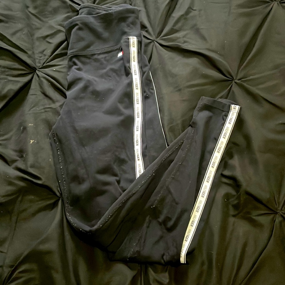 Black Tommy Hilfiger Leggings